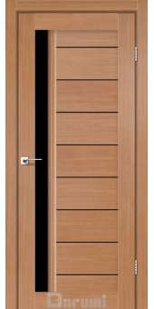 МЕЖКОМНАТНЫЕ ДВЕРИ Bordo с черным стеклом