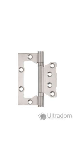 ФУРНІТУРА ДЛЯ МІЖКІМНАТНИХ ДВЕРЕЙ Сталева накладна універсальна петля нікель