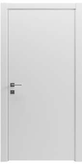 МЕЖКОМНАТНЫЕ ДВЕРИ "РОДОС"Paint-1 глухое, белый мат АКР