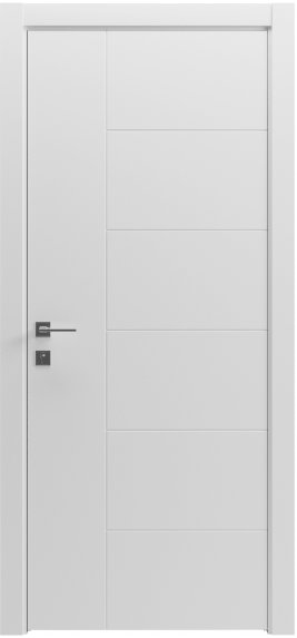 МЕЖКОМНАТНЫЕ ДВЕРИ RODOS "РОДОС" Paint-3 глухое, белый мат АКР