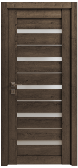 МІЖКІМНАТНІ ДВЕРІ RODOS "РОДОС" Lux-4 напівскло сатин2