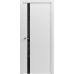 МЕЖКОМНАТНЫЕ ДВЕРИ RODOS "РОДОС" Paint-6 глухое, белый мат АКР, с стеклянной вставкой