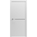 МІЖКІМНАТНІ ДВЕРІ RODOS "РОДОС" Paint-7 глухе, білий мат АКР, з молдингом 