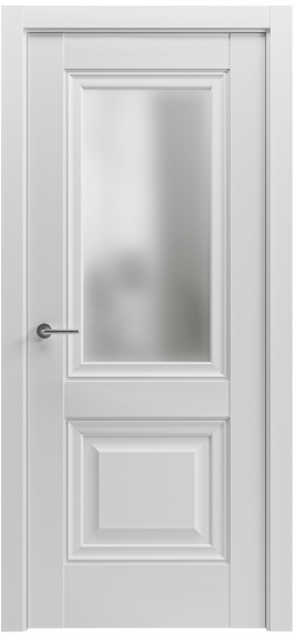 МІЖКІМНАТНІ ДВЕРІ RODOS "РОДОС"Lux-7 напівскло сатин2