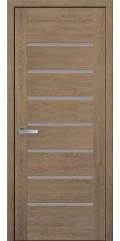 МЕЖКОМНАТНЫЕ ДВЕРИ Мода ПВХ ULTRA Леона со стеклом сатин