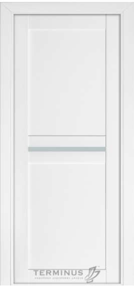МЕЖКОМНАТНЫЕ ДВЕРИ ТЕРМИНУС NanoFlex 104 (глухая) в цвете Белый матовый