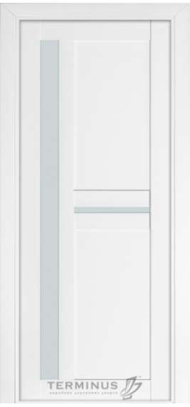 МІЖКІМНАТНІ ДВЕРІ ТЕРМІНУС NanoFlex 106 в кольорі білий матовий