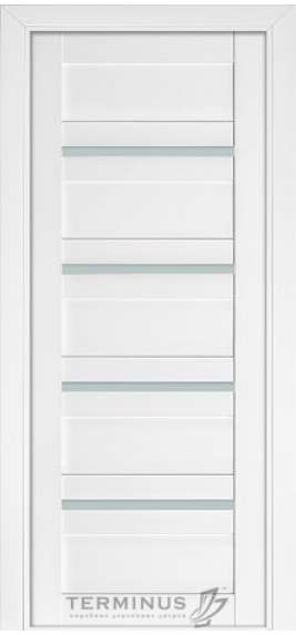 МІЖКІМНАТНІ ДВЕРІ ТЕРМІНУС NanoFlex 107 в кольорі білий матовий
