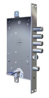 ЗАМКИ ДЛЯ ВХІДНИХ ДВЕРЕЙ Замок двухкл. Serrature CR DUAL DM-PE MRX BL  5/116